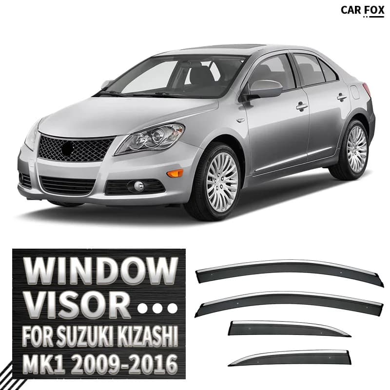 Per Suzuki Kizashi 2009-2016 Finestra di Automobile Visiera Tenda Shelter Parabrezza Finestra Laterale Pioggia Parasole Accessori Auto