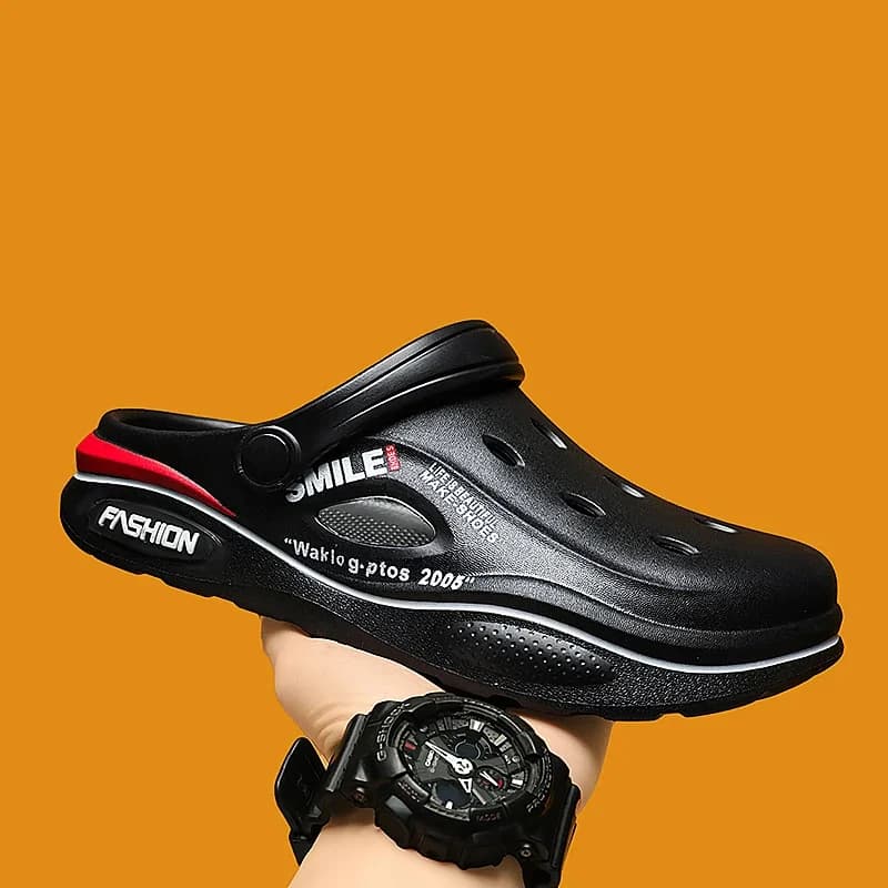 Sandali da spiaggia da uomo estivi all'aperto Moda Eva Pantofole da uomo antiscivolo Scarpe casual da uomo Scarpe da giardino comode e resistenti all'usura