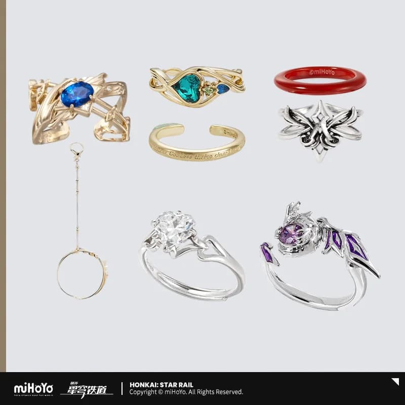 Sunsyea Honkai Star Rail Merchandise ufficiale miHoYo Anello originale autentico