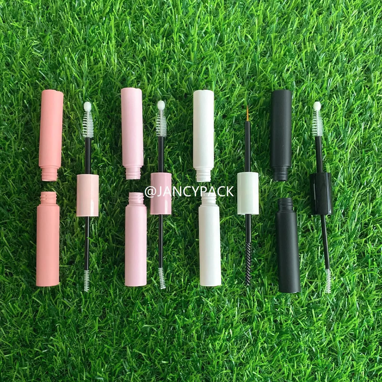 10 pcs 2 in 1 Double Side Eyeliner Growth Eyebrow Lash Double-Sided Eyebrow Tube Mascara Transparent Bottle Container