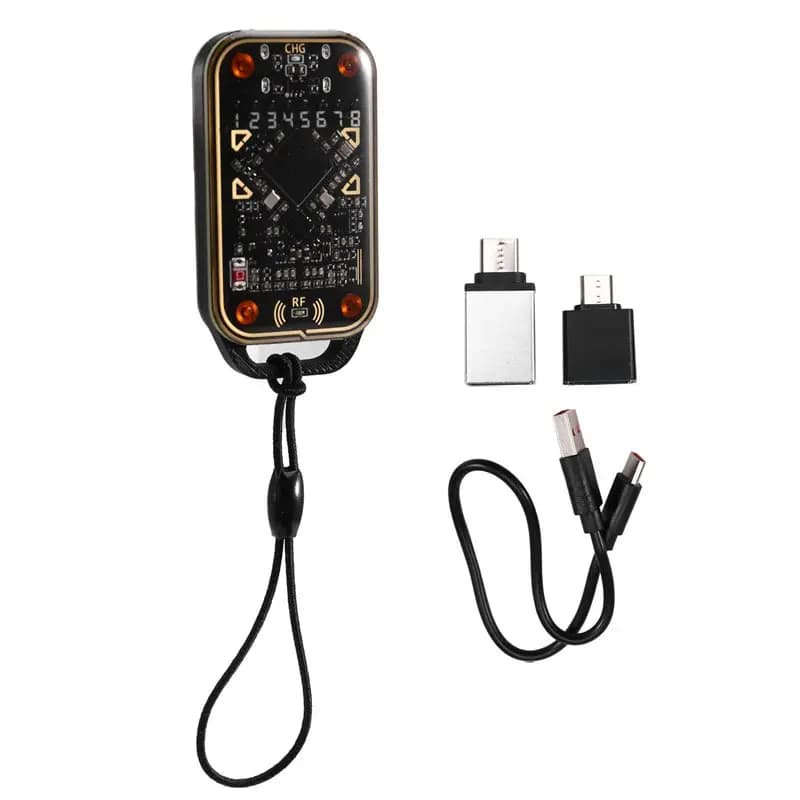 Emulatore Lettore di Chip RFID Chameleon V3.0 Aggiornato 125Khz 13.56Mhz, Copiatore di Tag per Smart Card ID IC con Funzionalità di Lettura e Scrittura NFC