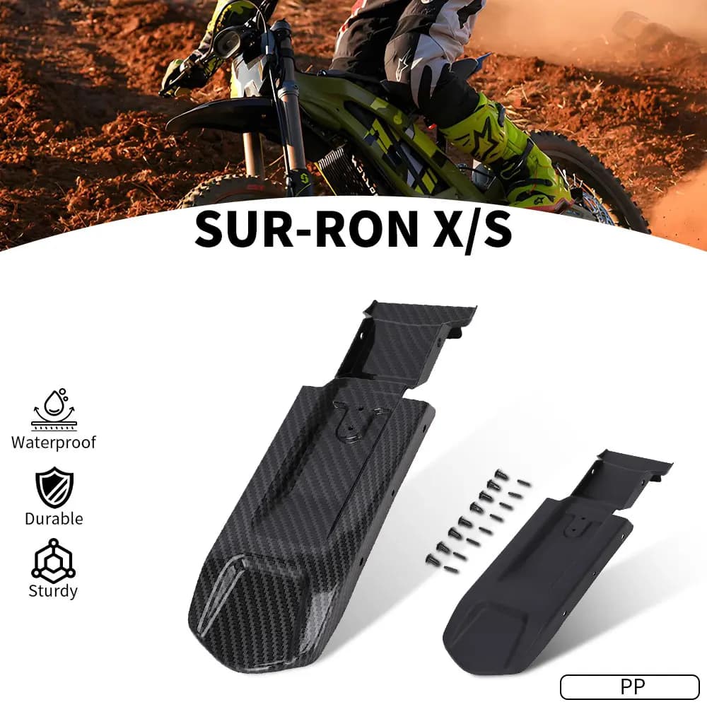Rear fender PP for Surron Light Bee SX Model Dirt Bike E-bike Motorcycle Accessories