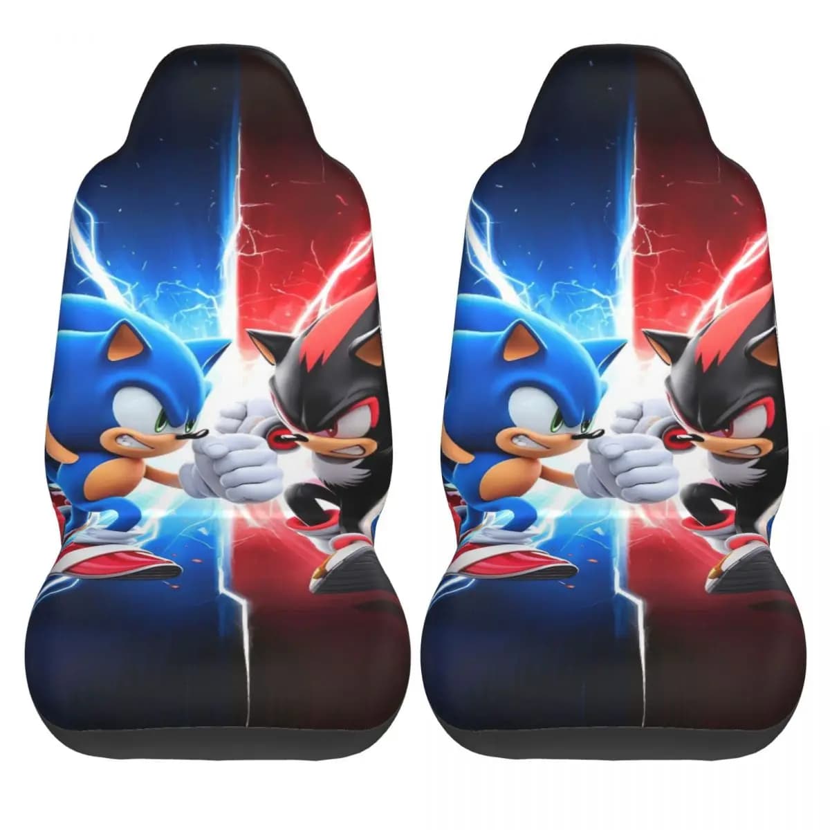 Sonices The H-Hedgehogs Car Seat Covers Polyester Safety Car Seat Covers 2 pcs Cool Truck Seat Covers