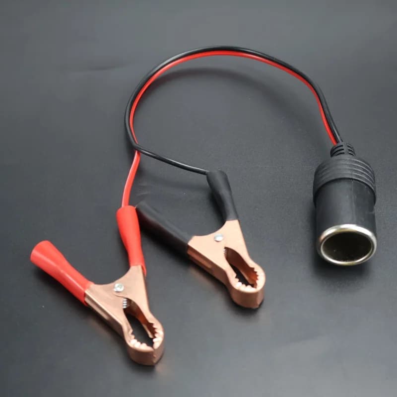 Presa Accendisigari Femmina per Auto, Alta Potenza, in Rame Puro, con Clip, 12V 24V 220W, Presa Auto