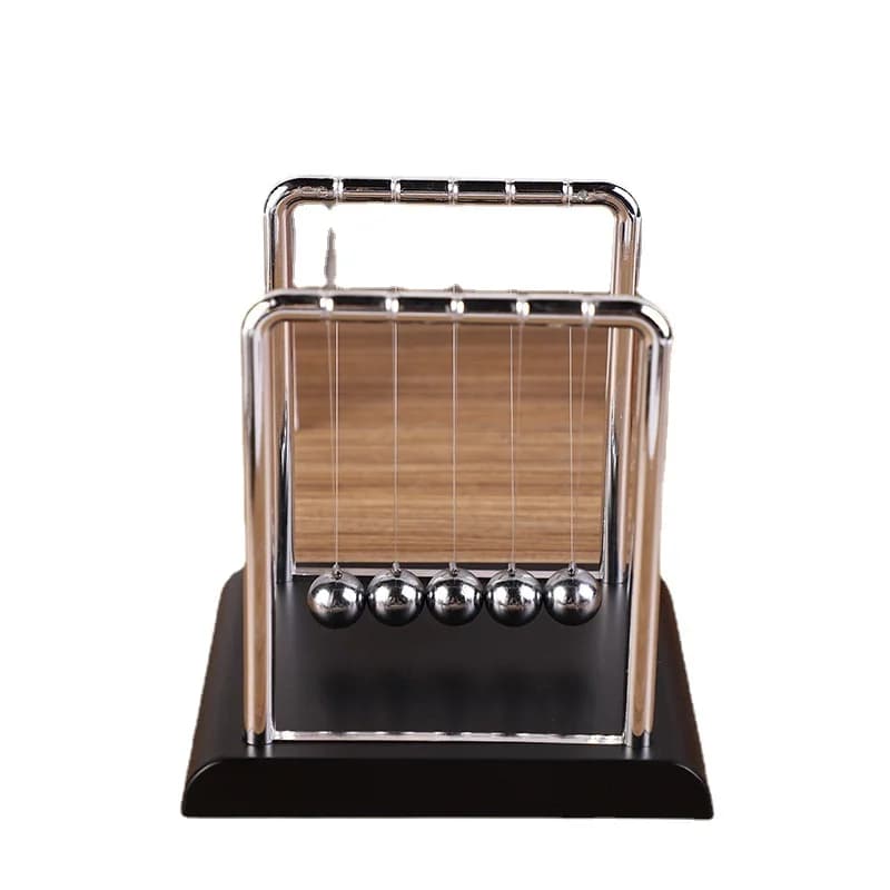 Cradle Balance Balls Metal Physics Pendulum Desktop Toy Office Desk Decoration Stress Relief Gadget Science Gift Ornament