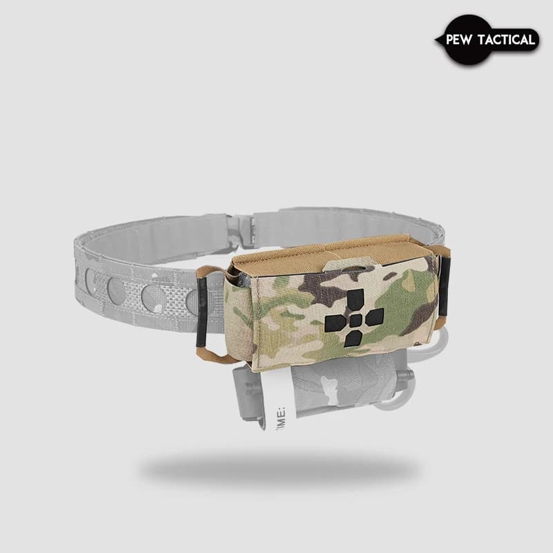 Custodia meccanica stile PEW TACTICAL HSP ITRK Kit medico a sgancio rapido Custodia per traumi per cintura
