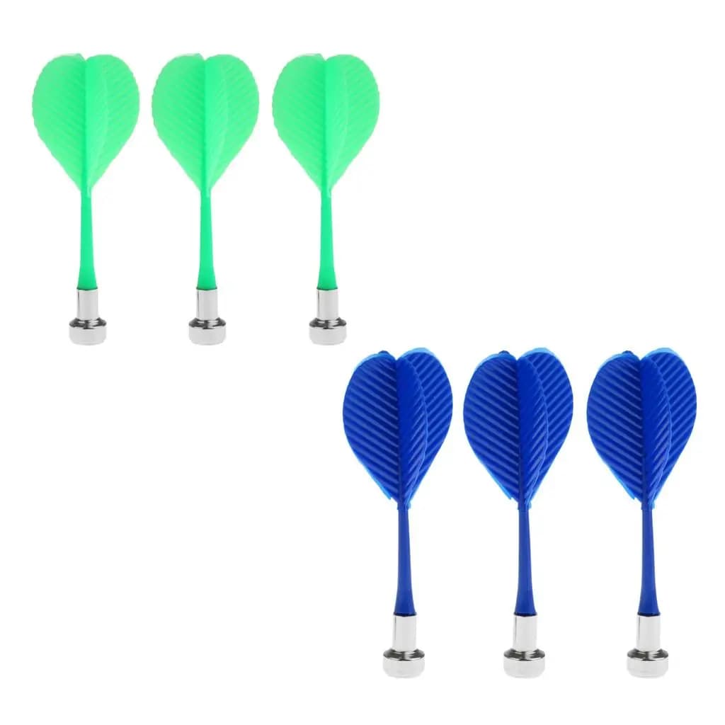 Three-piece Magnetic Darts Plastic Tips Replacement Darts Professional Darts Set Indoor Game for Electronic Dartboard