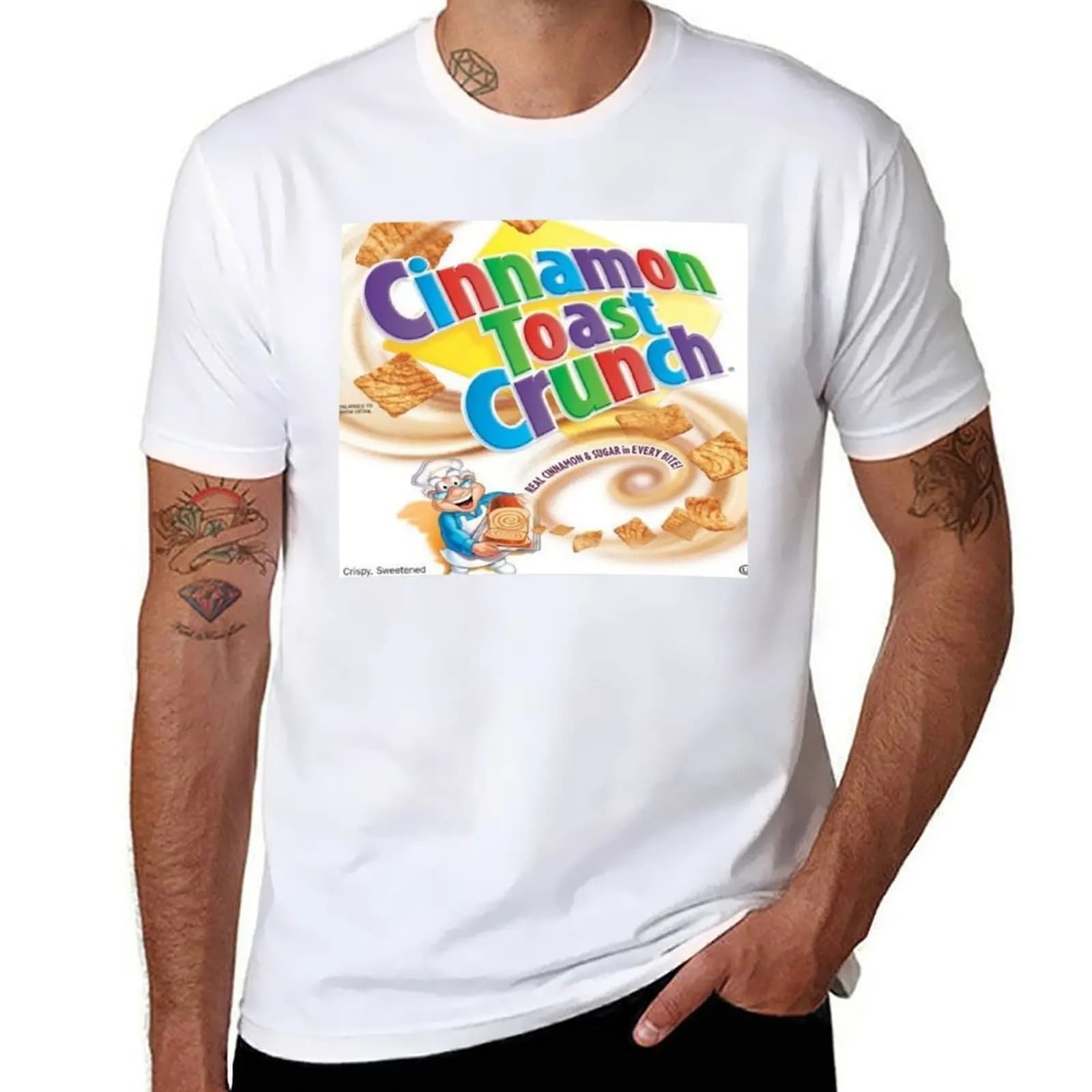 Cinnamon Toast Crunch Classic T-Shirt t shirts for man cotton funny t shirts for man graphic funny T-Shirt