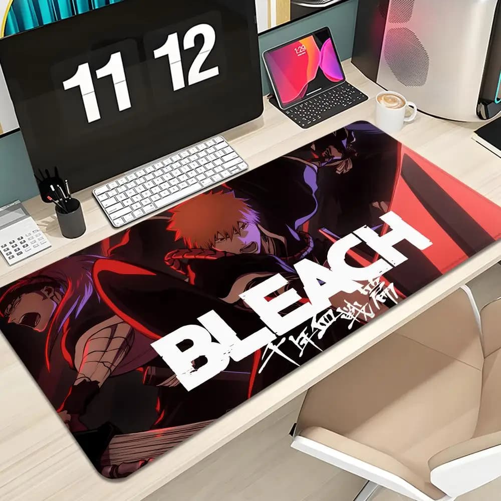 Bleach Kurosaki Ichigo Mouse Pad Keyboard Mousepad large 600X300 mm Desk Mat PC Gaming High definition printing Table pad