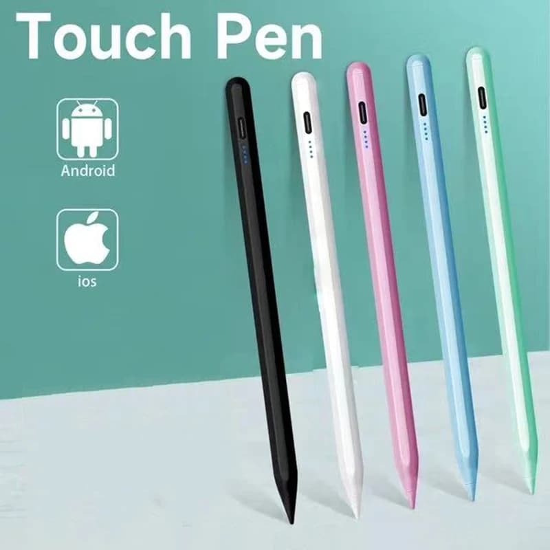 Penna Stilo Universale per Tablet e Smartphone, Compatibile con Android, iOS, Windows, iPad, Accessori per Apple Pencil, Penna Stilo per iPad