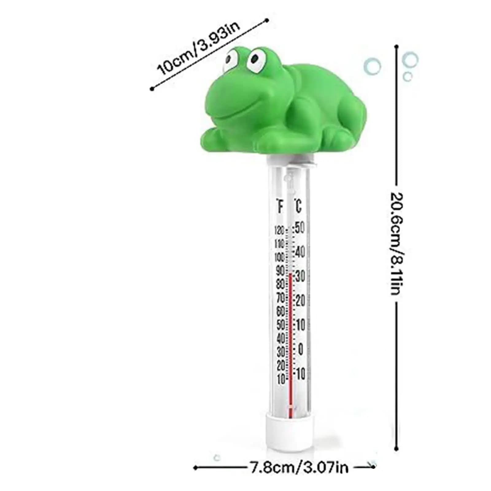 Floating Water Thermometer PVC Easy Read Gauge for Baby Bath Swimming Pool Spa Fish Pond Outdoor Indoor