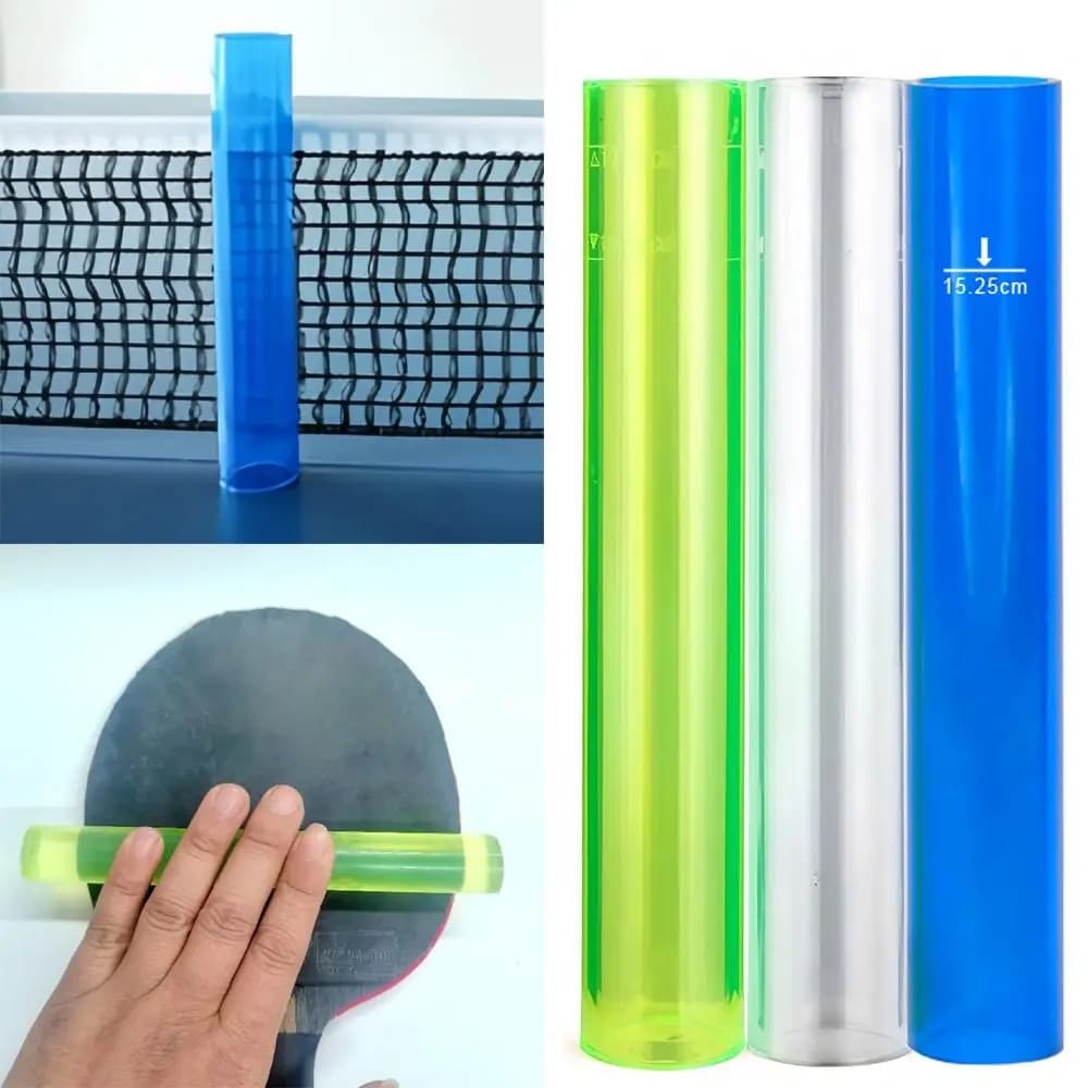 Ping Pong Tool, Rubber Roller Polisher Table Tennis Rack, Professional Stick for Application Colla