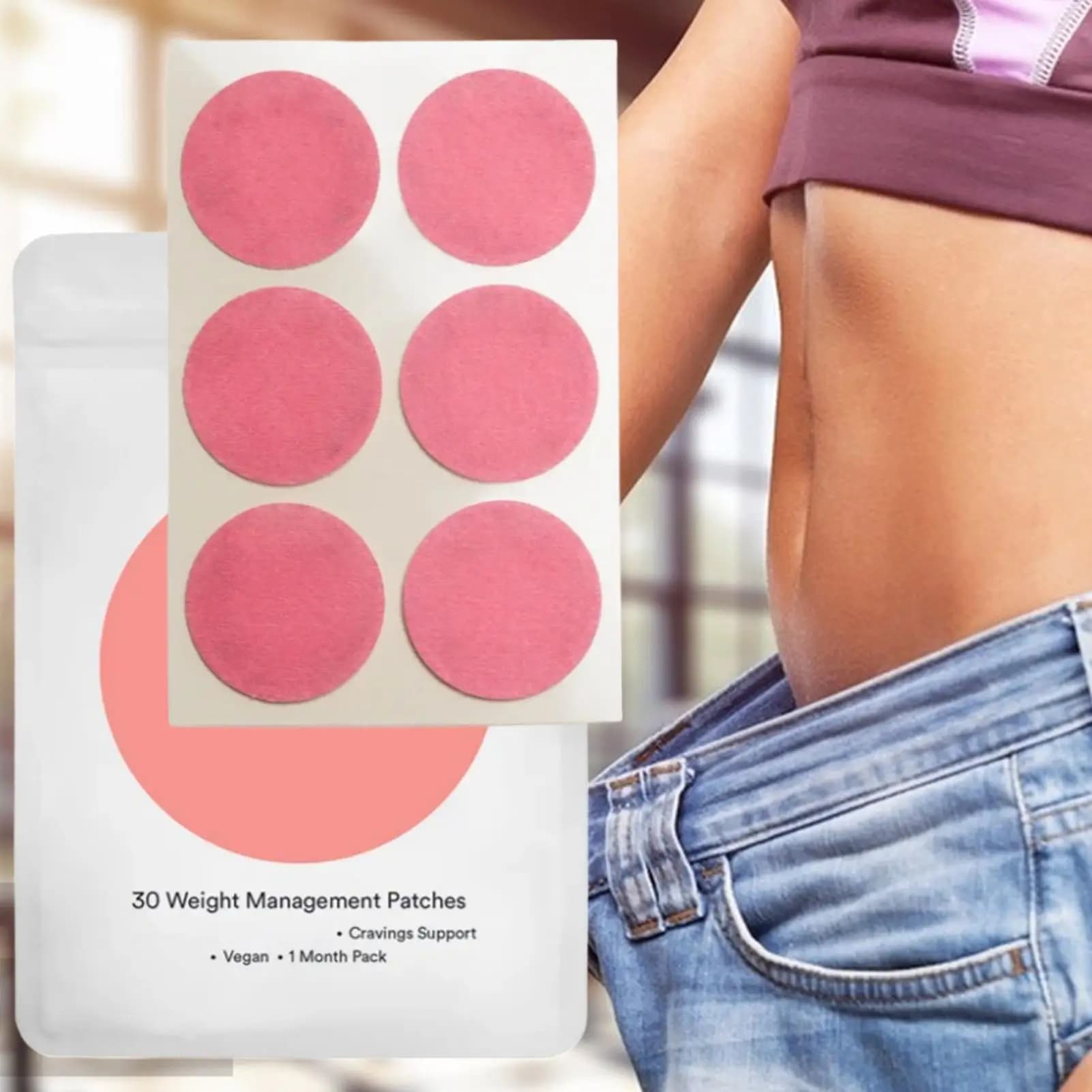 Patch per la perdita di peso per il controllo dell'appetito caldo Integratore di bruciagrassi naturale Patch dimagranti modellanti per il corpo per la gestione del peso