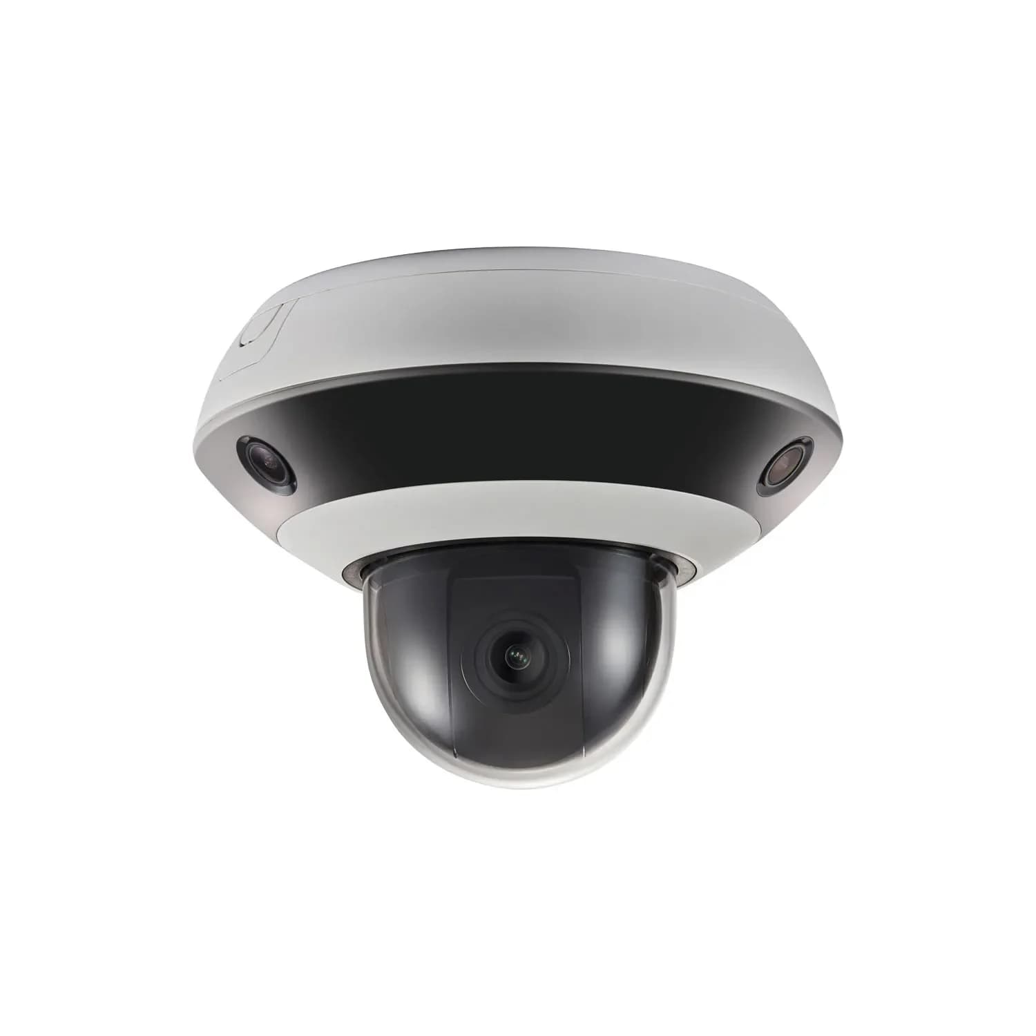 ANNKE 3 obiettivi Telecamera di rete PTZ da 360 gradi Telecamera di sicurezza panoramica esterna PoE Rilevazione movimento Visione notturna IR