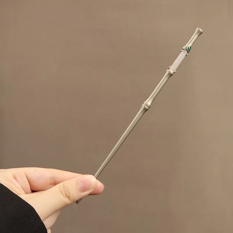 Bamboo Joint Jade Hairpins New Chinese-style High-end Elegant Style Hairpin Retro and Niche Design Hairpin Women Hair Accessory