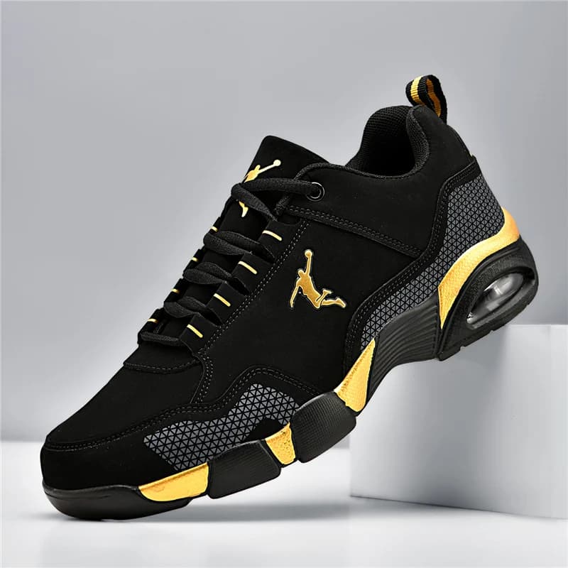 2025 nuove scarpe sportive da uomo scarpe da corsa da uomo all'aperto moda comode scarpe da passeggio in pelle scarpe da allenamento da jogging da uomo