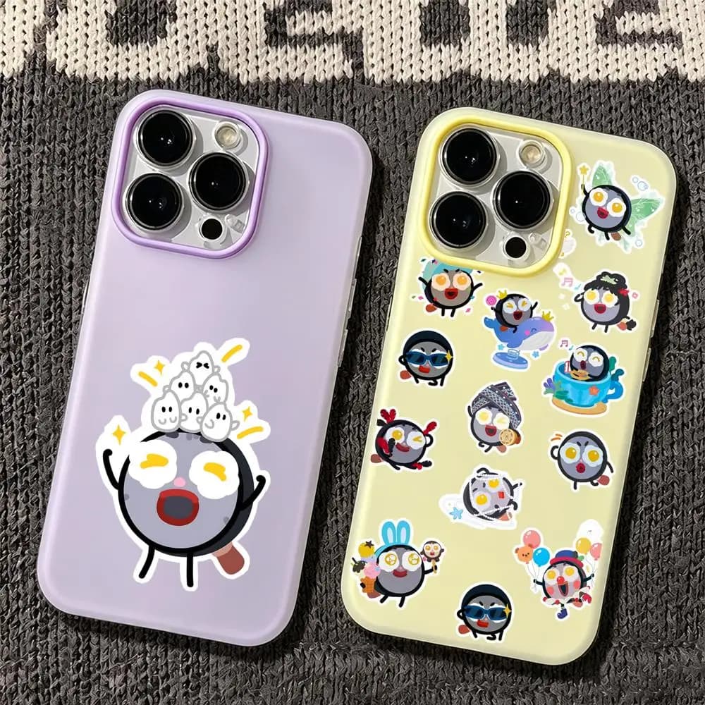 Z-Zhou Biaobiao Phone Case Jelly like 2 in 1 dual-layer dopamine phone case, compatible with iPhone 17/16/15/14/13/12