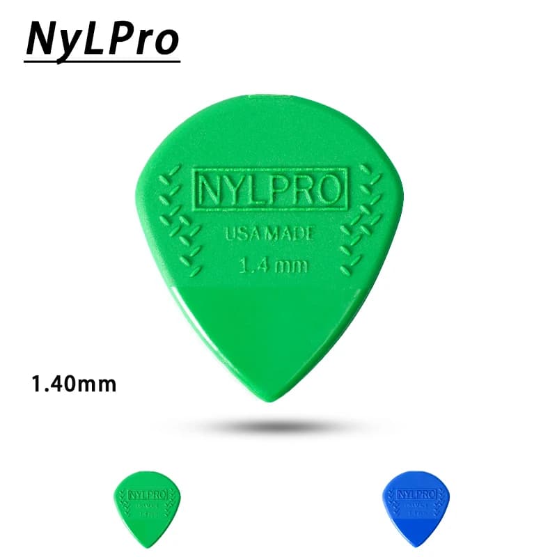 Scegli in nylon. Plettri per chitarra acustica/elettrica antiscivolo/solo rapido/resistenti all'usura 3NP JAZZ 3 in nylon. Spessore 1,40 mm.