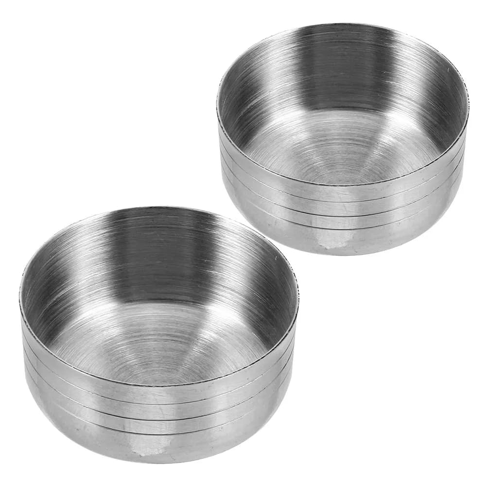 2 Pezzi Coperchi Leggeri in Acciaio Inossidabile per Shaker, Ricambio Compatibile con Bicchieri Shaker, Tumbler per Succhi, Mixer per Cocktail, Anti-Schizzo