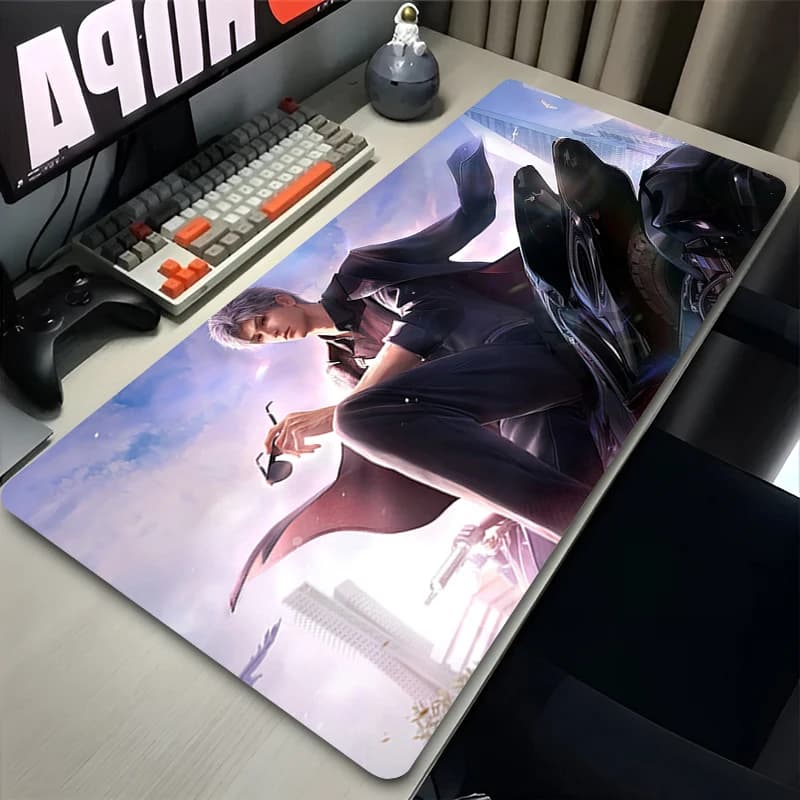 Mouse Mat L-love And Deepspace Sylus Play Mouse Mat Keyboard Mat Anti-slip Office Carpet Laptop Mouse Mat House Computer Desk Mat