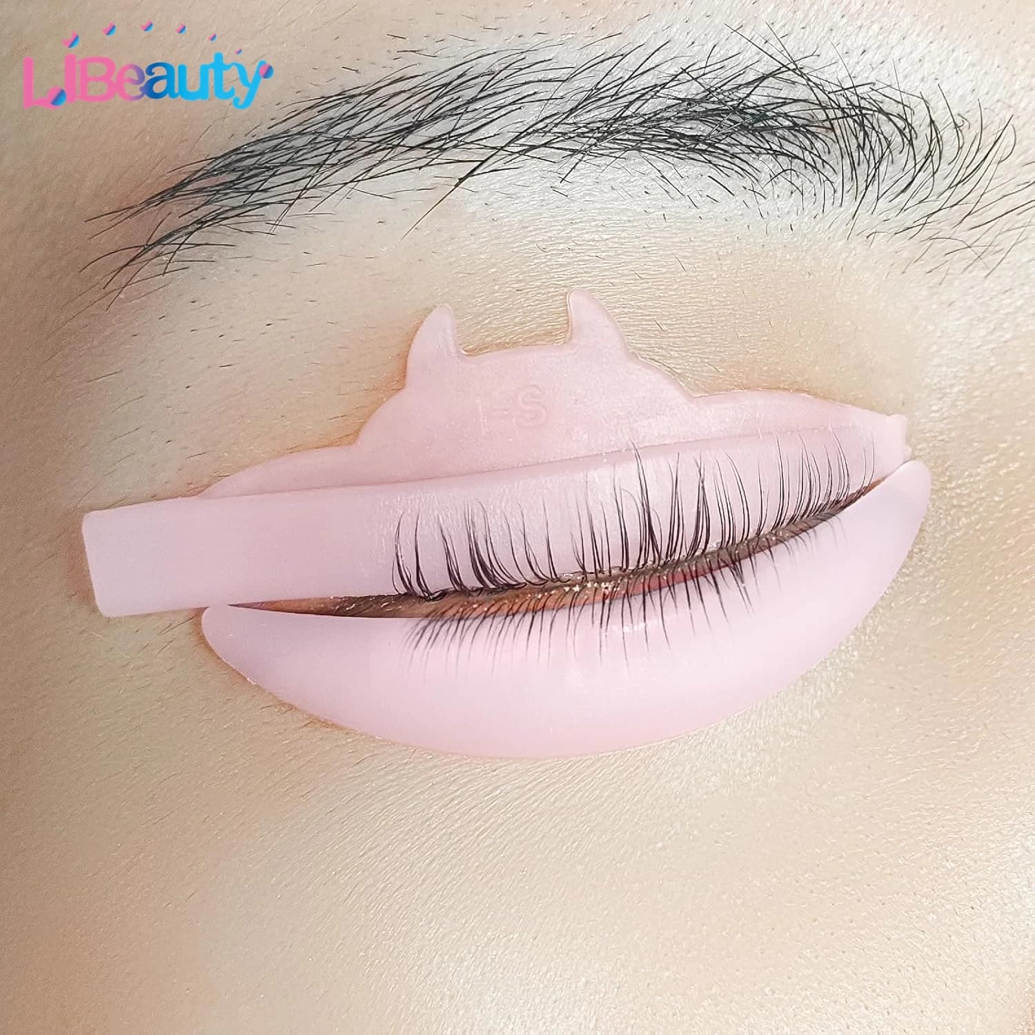 Libeauty 5 Silicone Bearings Paia for Lifting L Curving Eyelash with Lower Folding, Reusable Shields for Lifting and Eyelash Curving