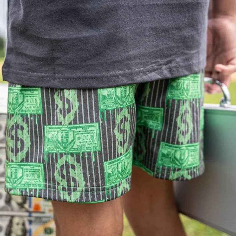 New Green Shorts Printed 101, Summer Collection 2026, at Rapid Drying, Fashion, Casual and Sports for Adults and Children
