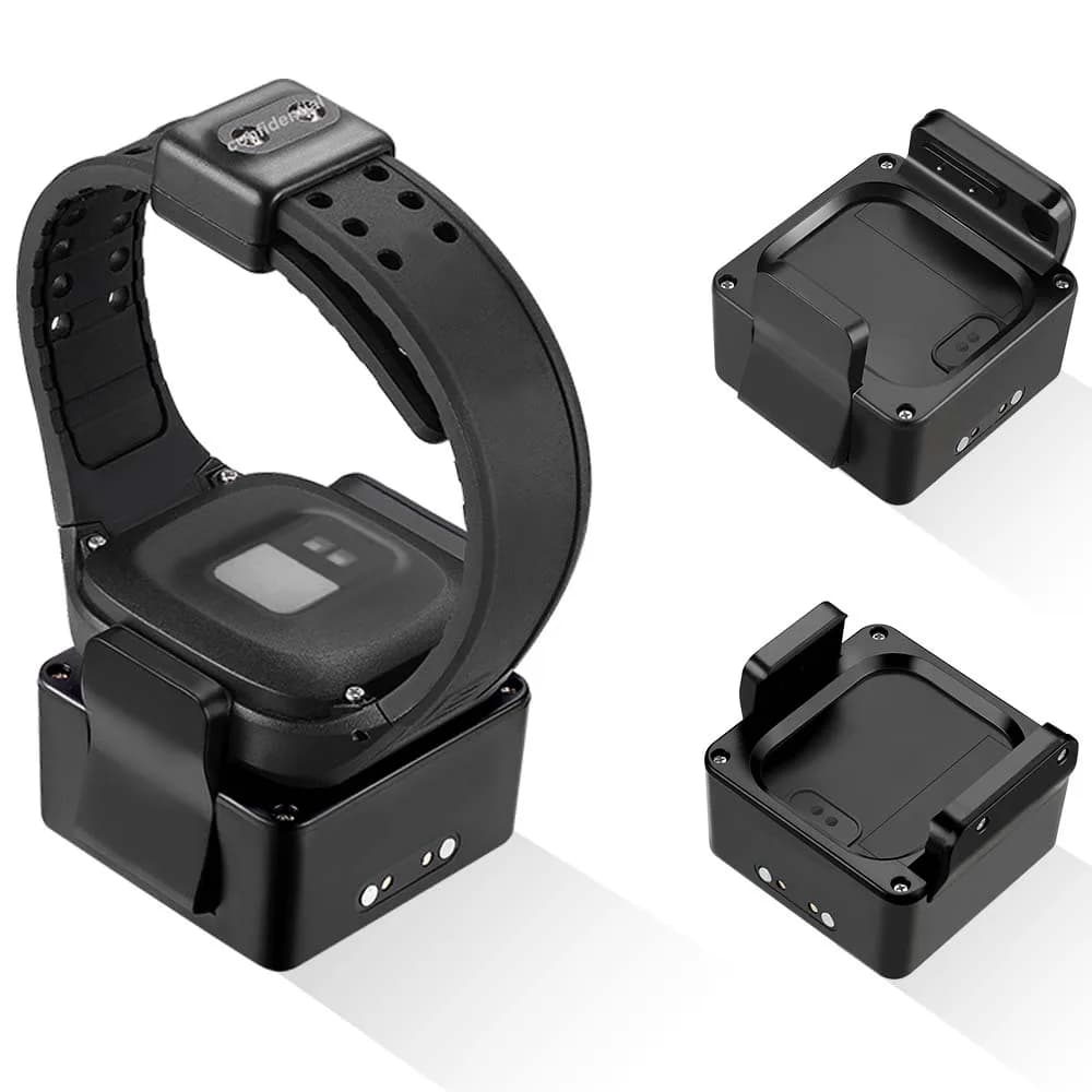 2026 Customizable Electronic SOS Alarm Bracelet SOS Button 4 Days Battery Life IP67 Waterproof for Prisoners Parolees Alzheimer'