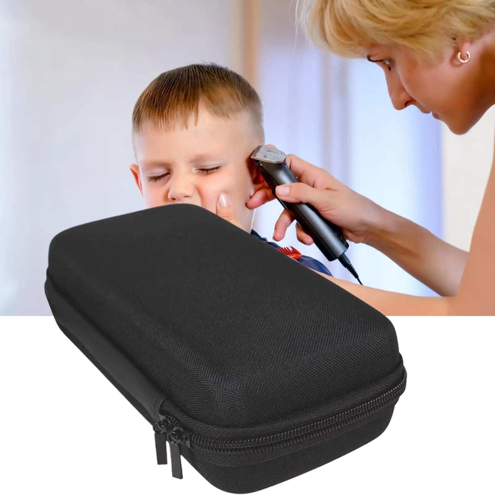 Borsa porta attrezzi per barbiere, custodia universale per tagliacapelli, scatola porta attrezzi per parrucchiere, per styling all'aperto