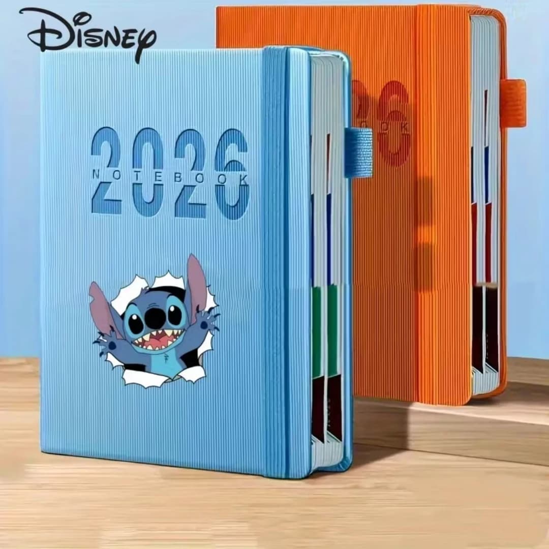 Nuovo calendario e agenda Stitch, agenda giornaliera, quaderno per la pianificazione, registratore di autodisciplina, gestione del tempo, 365 giorni