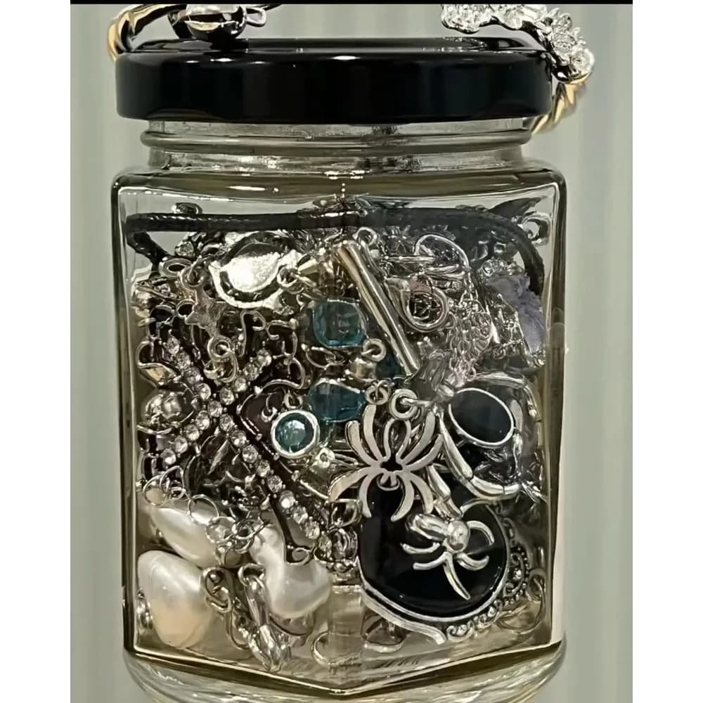 Super popular brand new jewelry blind box jar mixed blind box lucky bag miscellaneous necklace earrings bracelet random
