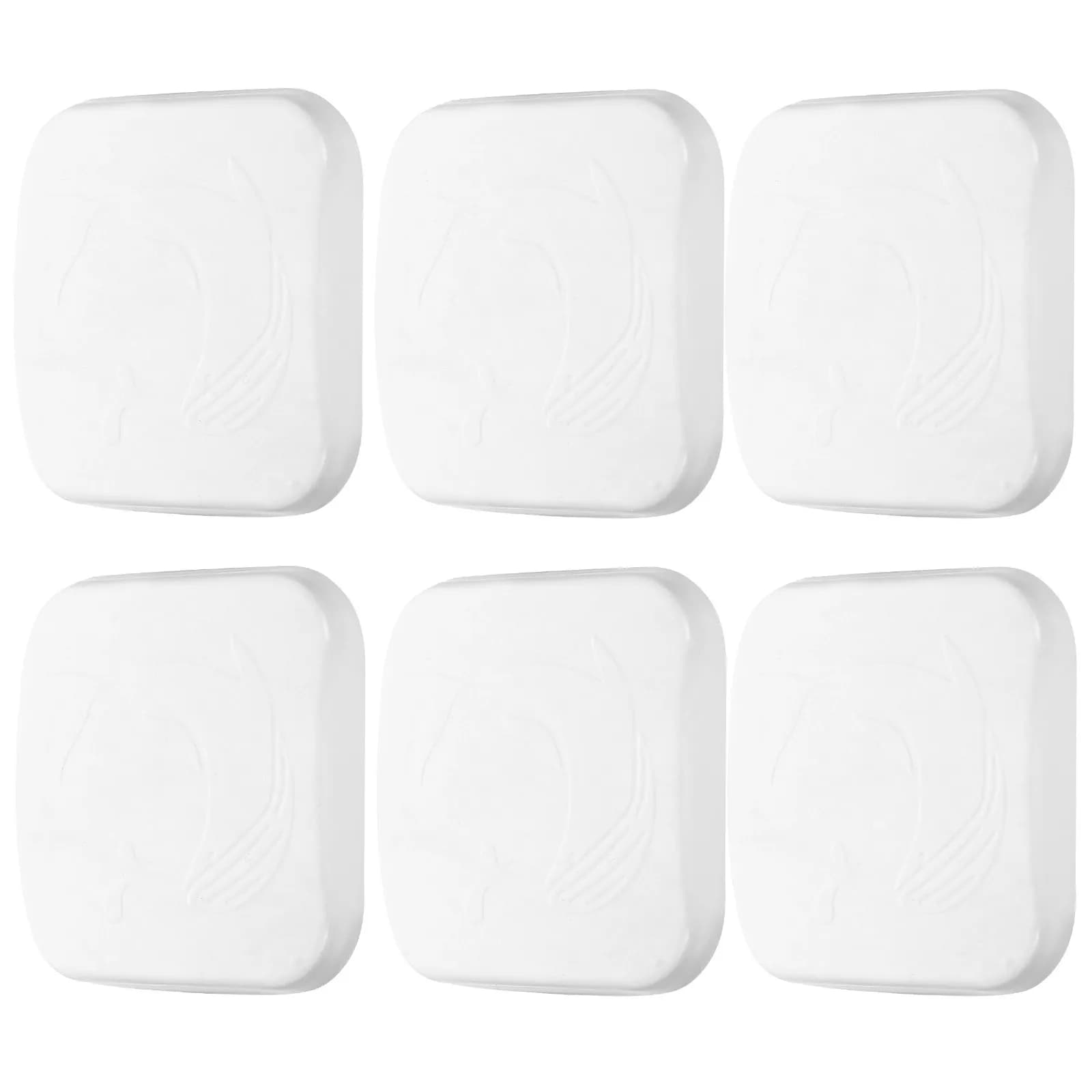 6Pcs Thick Silicone Wall Protectors for Door Knobs Transparent Clear Pads Noise Reduction Door Stopper Wall Guard Home Supplies
