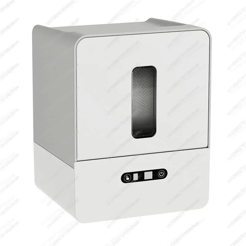 Dispenser automatico di carta igienica con sensore intelligente, portarotolo touchless a mani libere per cucina bagno, uso commerciale domestico