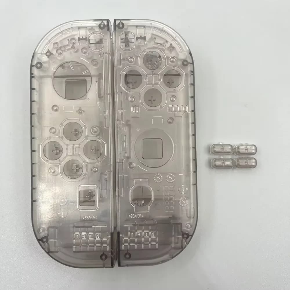 Transparent Shell for Nintend Switch Joycon Controller Housing Shell Case Cover Replacement