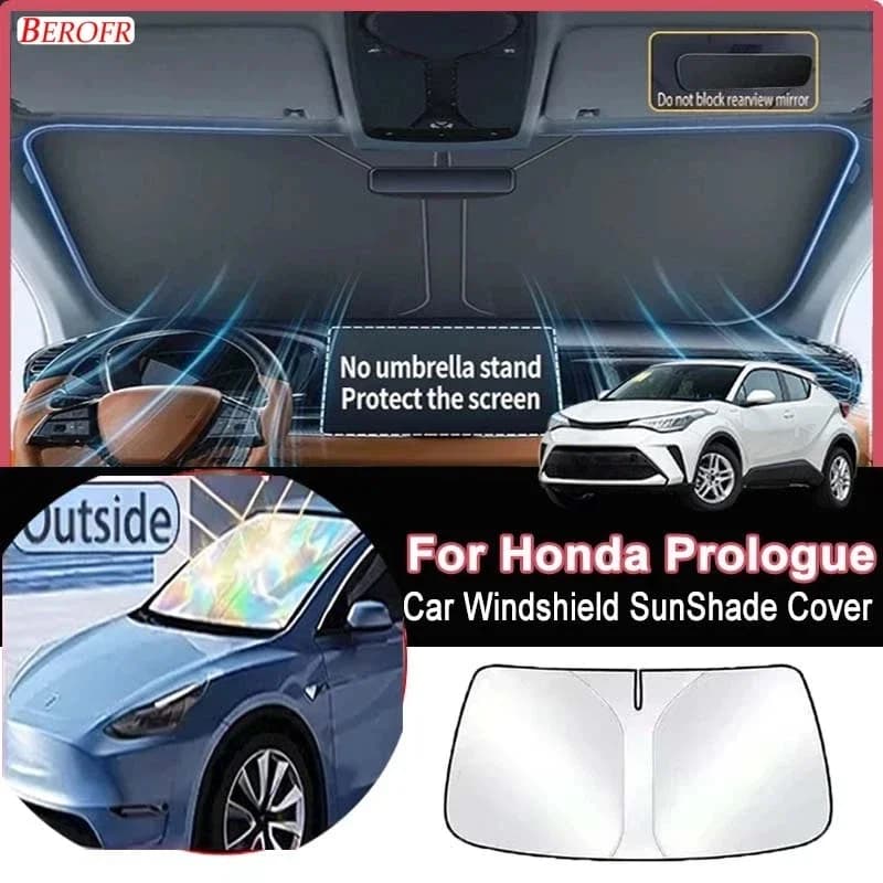 For Honda Prologue 2024-2026 Car Windshield Sunshade Cover Front Window Sun Shade Heat Insulation Summer Auto Accessories