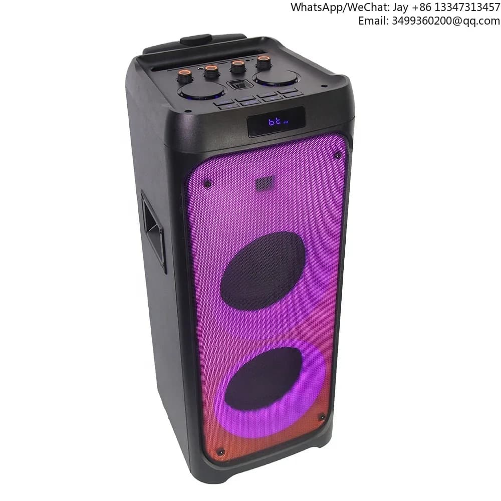 ZJZ-2064A Macchina per Karaoke Portatile, Altoparlante Wireless, Sistema Home Theater, Impianto Audio Professionale per Esterni, Kalonka Bluetooth