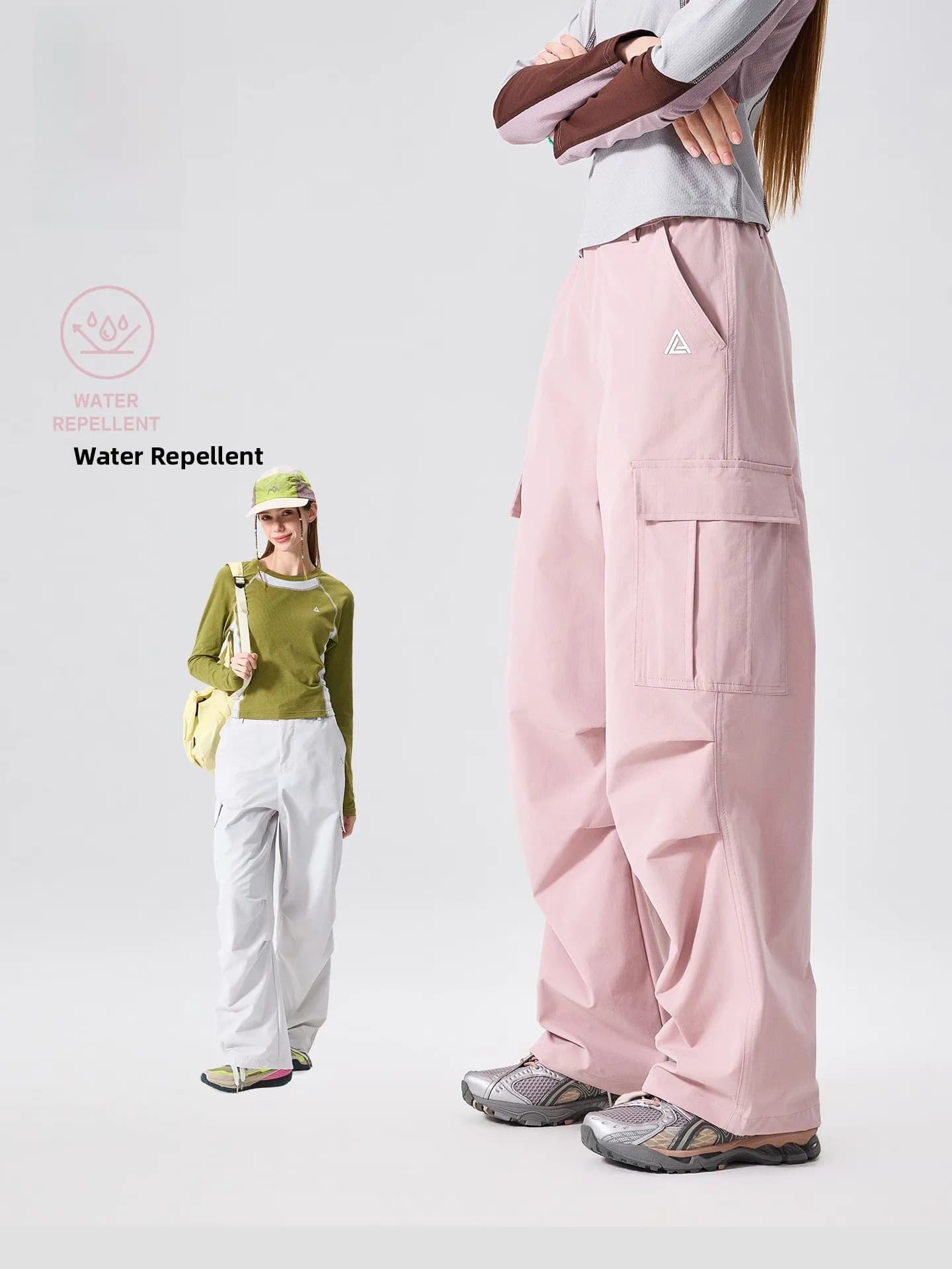 LAZY DAY Outdoor Waterproof Hiking Workwear Paratrooper Pants Women's Spring Summer Mountain Climbing Sports Wear Resistant S...