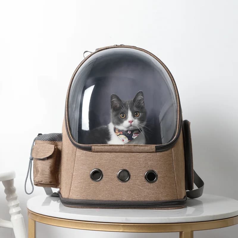 Borsa per gatti Capsula Zaino per animali domestici Borse da viaggio portatili per cani da compagnia all'aperto all'ingrosso Gabbia per animali domestici