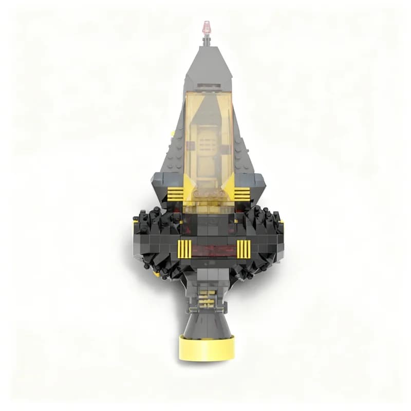167pcs MOC Space I Blacktron Renegade Dual Engine Connector Model Building Blocks Toys Construction Christmas Gift Kids Idea DIY