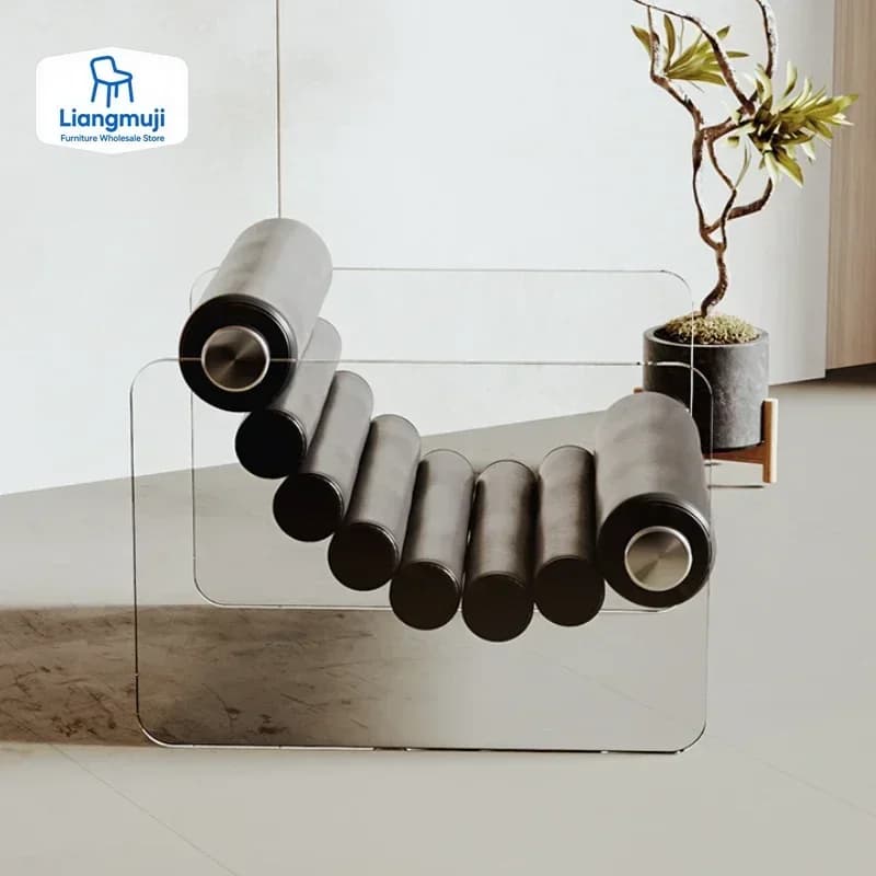 Poltrone Reclinabili di Design, Poltrone Singole da Gaming, Comode Sedie da Soggiorno, Poltrone in Metallo, Mobili da Salone