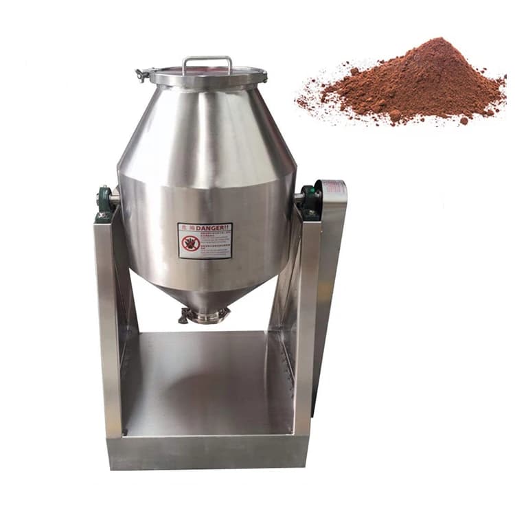 Rotary Drum Powder Mixer Stainless Steel Drum Powder Mixer