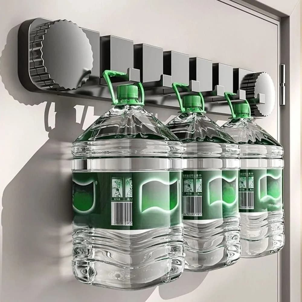 Gancio per porta a ventosa salvaspazio Forte aspirazione sottovuoto Gancio pieghevole Appendiabiti pieghevole Facile installazione 6 ganci