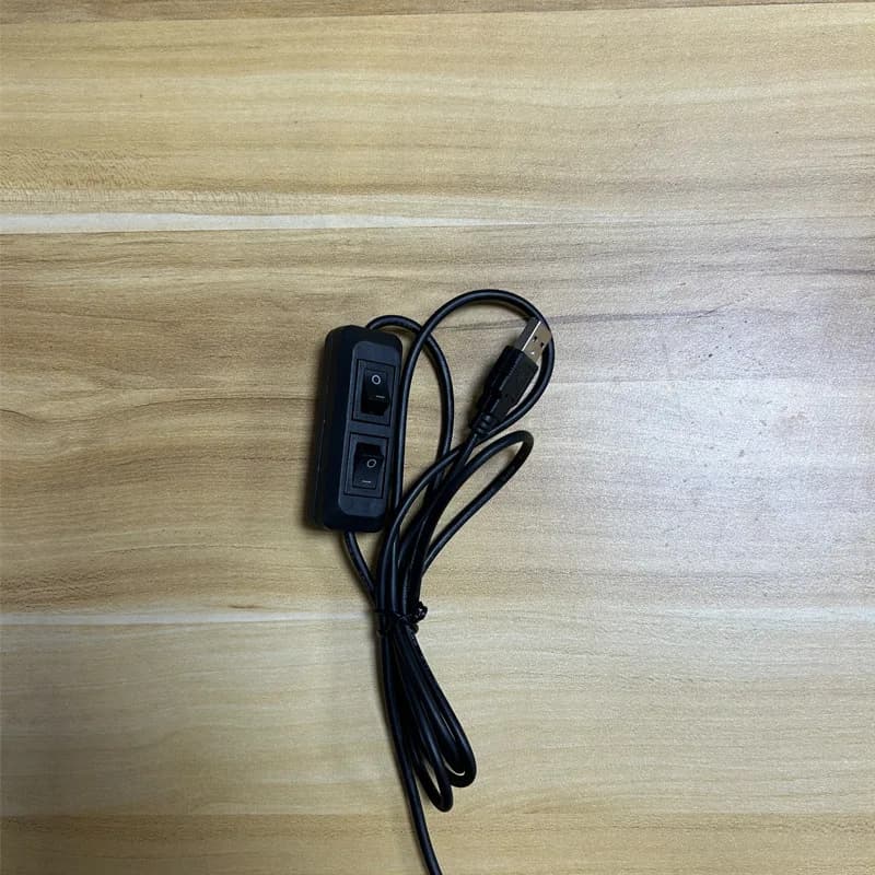 Interruttore a doppio controllo 220V (3 pezzi), interruttore doppio USB 5V, lampada da terra, lampada ambientale, regolatore di potenza, lampada da scrivania, interruttore di controllo 303