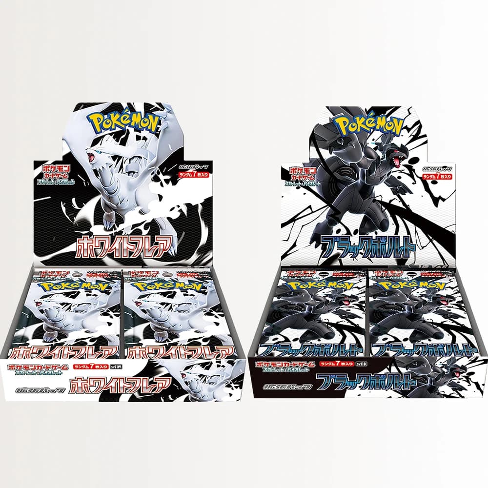 FAI DA TE PTCG Carta Giapponese Sv11W Bianco Flare Sv11B Nero Bolt Box Scarlet & Violet Espansione Pack Gioco Collezione di Carte Giocattolo