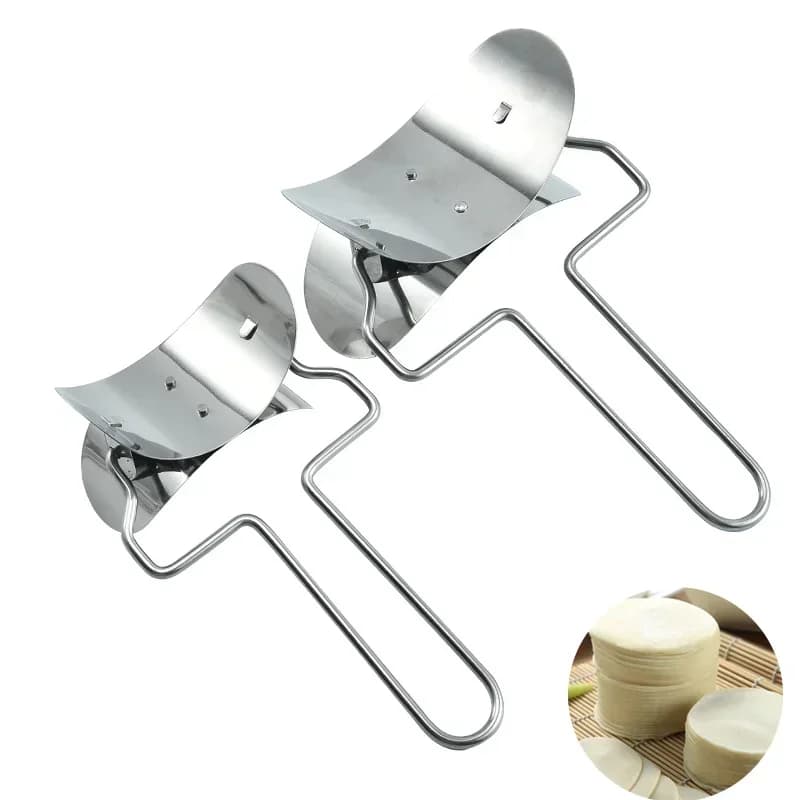 Grande gnocco pasta cerchio rullo macchina taglierine in acciaio inox casa cottura Maker cucina torta Pizza pasticceria strumenti di rotolamento