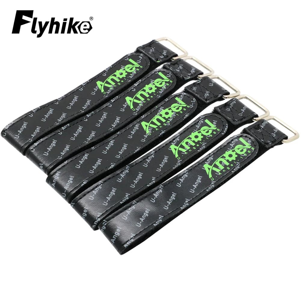 5 pz 20*25mm Uangel Magic Sticker Tape Nylon Lipo Battery Strap Belt cavo riutilizzabile batteria Tie Wrap
