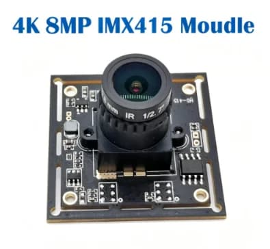 Modulo Fotocamera USB 2.0 con Sensore CMOS IMX415 8MP 4K, Grandangolare, 30FPS 3840*2160 MJPEG YUY2 PCBA, Webcam Mini per Lightburn
