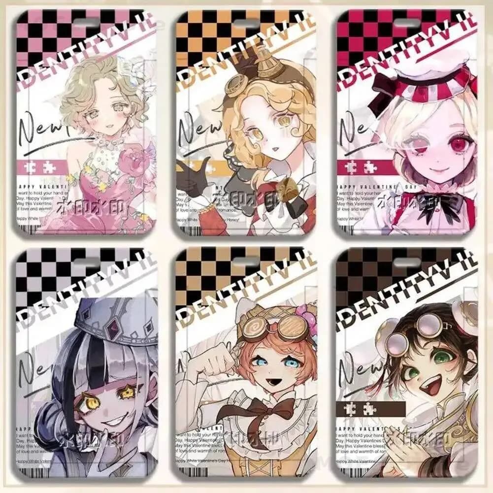 Keyring V Identity with Lisa Beck, Joseph Desaulniers, Clown, Eli Clark, with Cordino, Keychain Anime, Japanese Gift