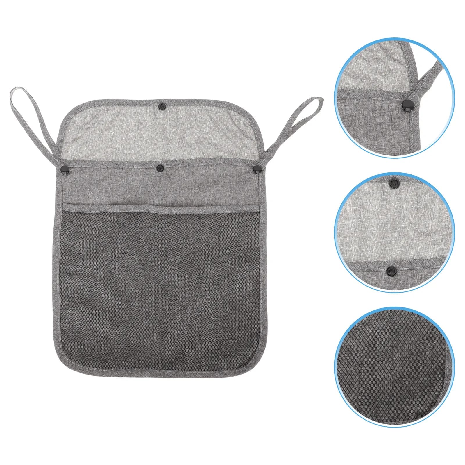 Organizer Universale per Passeggino, Borsa a Rete per Pannolini, Asciugamani, Snack, Accessori da Viaggio per Passeggino