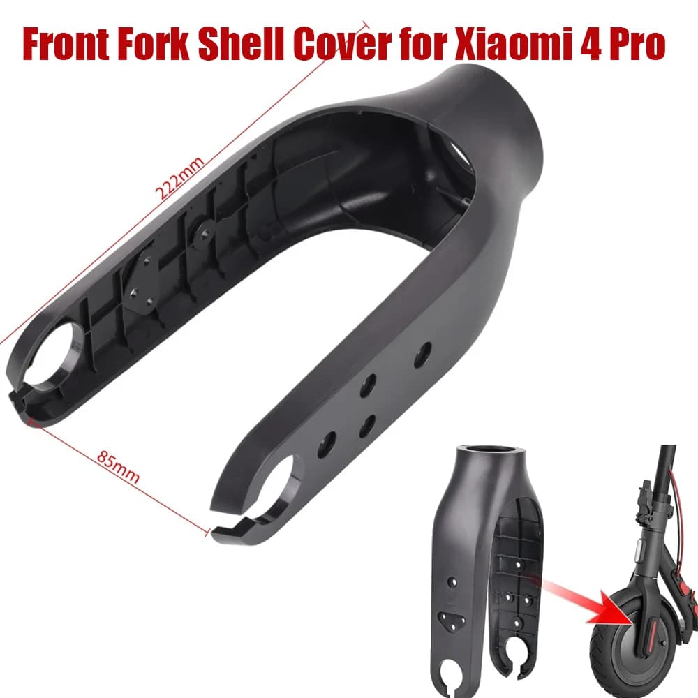 1 Pair Front Fork Shell Cover Case for Xiaomi 4 Pro Electric Scooter Front Left Right Wheel Protection Case Replacement Part