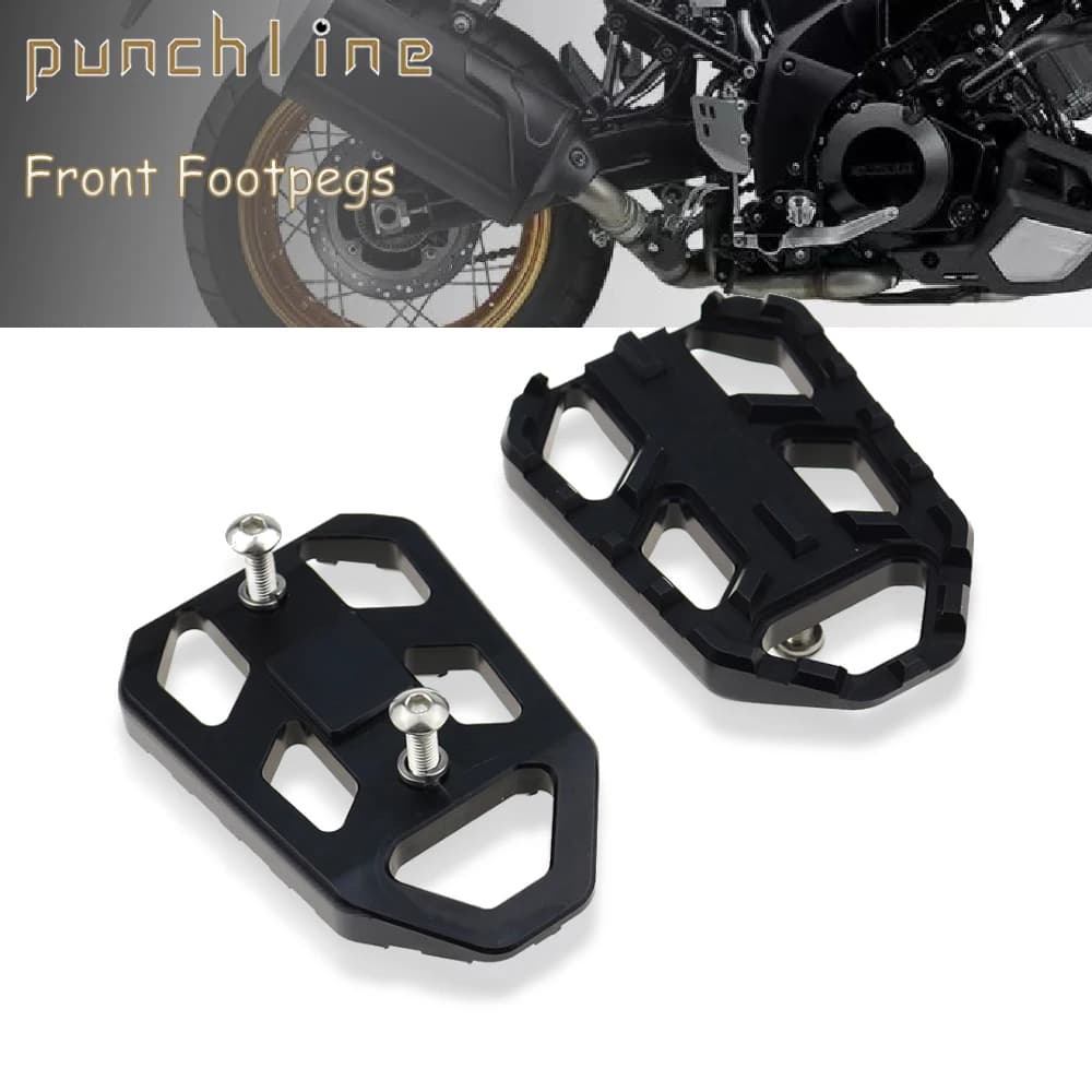 Adattatori per pedane larghe per DL650 DL1000 per V-STROM650XT V-STROM 650 V-STROM 1000 V-STROM 1000XT DL 650 2006-2020 Pedane anteriori